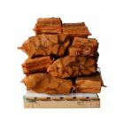 15 zakken gedroogd eikenhout à 8 kg