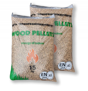 Eco pine pellets à 15kg 35 zakken
