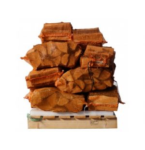 20 zakken gedroogd eikenhout à 8 kg